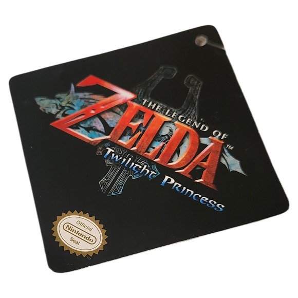Legend of Zelda Twilight Princess Bioworld Clutch Wallet Black Gold Triforce - Picture 3 of 6